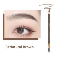 ราคา ดินสอเขียนคิ้ว Dorisna พร้อมคิ้วกันน้ำแปรงด้ามไม้สีสำหรับสักคิ้วเครื่องสำอางแต่งหน้าดินสอคงทนดินสอเขียนคิ้ว (21431752831)