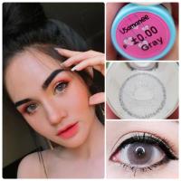 ราคา คอนแทคเลนส์ บิ๊กอาย รุ่น Usamanee มีสีเทา ตาล มีค่าสายตา 0 00 7 50 เปลี่ยนรายเดือน (20585546963)