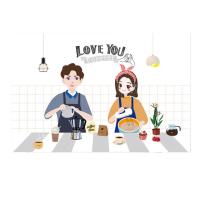 ราคา สติกเกอร์กันน้ำมันสำหรับใช้ในครัวสติ๊กเกอร์ติดกระเบื้องสติ๊กเกอร์ฝาพนังรูปการ์ตูนเตาอลูมิเนียมฟอยล์ทนอุณหภูมิสูงติดเอง (20556539172)