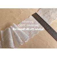 ราคา ลูกไม้ต่อชาย ลูกไม้คอตตอน ลูกไม้ฉลุ ลูกไม้ปัก ลูกไม้เส้น (21421573661)