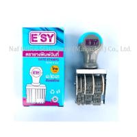 ราคา ตรายางวันที่ ตราปั้มวันที่ ESY ขนาด 4มม (21804661276)