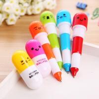 ราคา ปากกาแคปซูล ปากกาน้ำเงิน ปากกาพกพา พร้อมส่ง (4813728361)