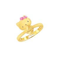 ราคา PRIMA Hello Kitty แหวนทองคำ 99 9 รหัสสินค้า LC1R3172 01 (21746941313)
