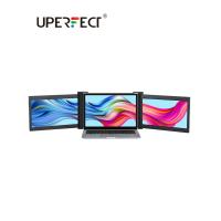 ราคา ส่งจากไทย UPERFECT Z 14 Triple Portable Monitor Double Screen Three Screen For Laptop Full HD IPS 1080P Display Extender Dual Screen For Laptop Attachable FHD IPS Three Screen Compatible With Mac PC (