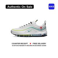 ราคา ใหม่และแท้ Nike Air Max 97 White Green รองเท้ากีฬา CZ5607 100 รับประกัน 1 ปี (21825996875)