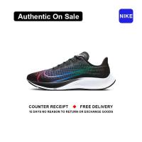 ราคา ใหม่และแท้ Nike Air Zoom Pegasus 37 Blue รองเท้ากีฬา CV0266 001 รับประกัน 1 ปี (21826255063)