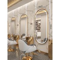 ราคา ร้านตัดผมเสริมสวยร้านดังชาญฉลาดกระจกแขวนผนังร้านทำผมเคาน์เตอร์กระจกด้านเดียวติดผนังร้านทำผมกระจก LED กระจกพิเศษ (21525605495)