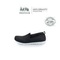 ราคา POLO CLUB รองเท้าผ้าใบผู้หญิง รุ่น P1852 สีดำ รองเท้าสุขภาพผู้หญิง รองเท้าหัวมน รองเท้าส้นเตี้ย รองเท้าลำลองผู้หญิง รองเท้าแฟชั่น (1725632244)