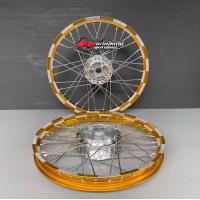 ราคา ชุดล้ออาก้อน AKRONTทรงเอ ลายหมากรุกดุมเงา Waveทุกรุ่น ราคาต่อ1คู่ 2วง (20387439668)