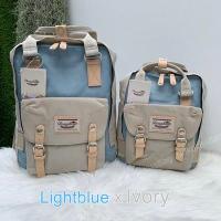 ราคา NekokissBag Doughnut macaroon backpack โพสรวมสี กระเป๋าเป้โดนัท Mini Classic size กระเป๋าเป้สะพายหลัง (14372241702)