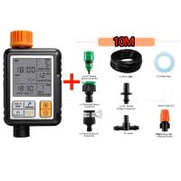 ราคา ในสต็อก เครื่องตั้งเวลารดน้ำอัตโนมัติ Water timer Digital irrigation timer สำหรับบ้านเรือน ตัวตั้งเวลาน้ำ ชุดรดน้ำอัตโนมัติ ที่รดน้ำต้นไม้อัตโนมัติ (20412929762)