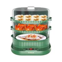 ราคา KUDIXIONG หม้อนึ่งอเนกประสงค์เครื่องพ่นไอน้ำไฟฟ้าใช้ในครัวเรือนเครื่องพ่นไอน้ำไฟฟ้าไอน้ำสามชั้นความจุมากหลายหม้อนึ่งหลายชั้น (21853786033)