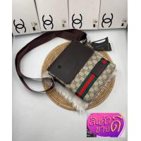 ราคา กระเป๋าสะพายผู้ชาย กุชชี่ สินค้าแนะนำยอดนิยม ขนาด8นิ้ว สต๊อกพร้อมส่ง (21713064332)