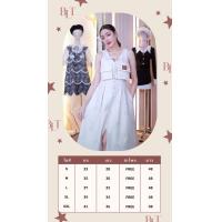 ราคา งานป้าย Bellita การันตีเสื้อผ้าคุณภาพ เดรสยาวสีครีมกระดุมหน้า กระเป๋าใช้งานได้จริง สินค้าพร้อมส่ง (21704618664)