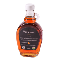 ราคา วิฟราน เมเปิ้ลไซรัป ออแกนิค Organic Maple Syrup Amber Vifranc brand (21798404896)