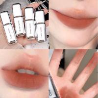 ราคา Riasan Korea เครื่องสำอางโคลนปากแดงกำมะหยี่กันน้ำลิปเคลือบริมฝีปากให้ความชุ่มชื้นลิปสติกเหลวเนื้อแมท6สี (20859184169)