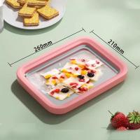 ราคา SADA เครื่องโยเกิร์ตทอดถาดน้ำแข็งทอดที่ใช้ในครัวเรือนเครื่องไอศกรีมขนาดเล็กสแตนเลสสตีลขนาดเล็กเสียบปลั๊กฟรี (21777395965)