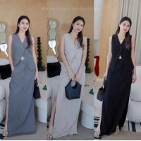 ราคา V Vest x skirt set 590 กลับมาแล้ว งานสไตล์สวยหรู มีดีไซน์ กับชุด vest ซับในทั้งตัว ตัวเสื้อแขนกุดแต่งกระดุม 2 เม็ด ตัวกระโปรงเอวสูง สม๊อคยางยืดด้านหลัง ติดตะขอและซิปหน้า มีผ่าข้างเพื่อเพิ่มการเดินให้ส
