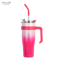 ราคา Diller Thermo Tumbler 1100ml MLH9166 แก้วเก็บความเย็น ร้อน สแตนเลส 2ชั้นพร้อมฉนวนสูญญากาศเก็บเย็น 24 ชม แก้วน้ำพกพา (21381755167)