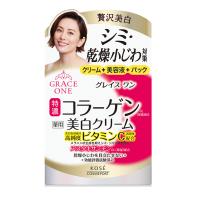ราคา Kose ญี่ปุ่น ครีมหน้าใส หน้าขาว วิตามินซี Grace one Withtening Perfect gel cream 100g กระปุกขาว (19792293430)