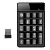 ราคา Mini USB Numeric Keypad 19 Keys Number Pad Numpad Receiver for Accounting Laptop PC Computer A (19612380523)