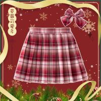 ราคา LOBER กระโปรงเด็กญ กระโปรง JK เด็กผู้หญิง กระโปรงคริสต์มาสสาวๆ กระโปรงจีบสาว กระโปรงเจเคเด็กผู้หญิง กระโปรงลายสก๊อตสาว (20942650390)