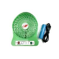 ราคา พัดลมพกพาขนาดเล็ก ชาร์จสายUSB ใส่ถ่าน ลมแรง (19786358352)