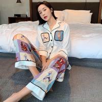 ราคา ชุดนอนซาติน แขนยาวขายาว ชุดนอนคู่รัก ชุดนอนไซส์ใหญ่ ชุดนอนลายการ์ตูน ชุดนอนแขนยาว ชุดนอนผู้หญิง (12456333558)