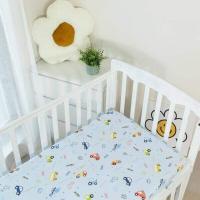 ราคา KangoBaby ผ้าปูเตียงเด็ก แบบรัดมุม ผ้าปูที่นอนเด็ก Baby Crib Sheet 120x65 cm cotton100 ไร้สารเรืองแสง ผ้าปูเตียงเด็ก Ikea (19504832073)