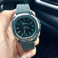 ราคา Geneva แบรนด์แท้ นาฬิกาข้อมือผู้หญิง ดีไซน์หรู สายยาง (4552928480)