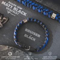 ราคา กำไลข้อมือ สร้อยข้อมือ รุ่น MATT BLACK แจ้งขนาดรอบข้อมือในแชท เชือกถัก PARACORD BY CORDPLAY (19414939947)