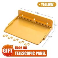 ราคา ชั้นวางข้างเตียงพับเก็บได้สำหรับห้องที่จำเป็นสำหรับหอพักวิทยาลัยเตียงสองชั้นและชั้นบนสุดอุปกรณ์เสริมเตียงใต้หลังคาที่วางขนมขบเคี้ยวข้างเตียงติดผนังกล่อง Meja Sisi Ranjang แบบลอย (19143343610)