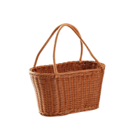 ราคา ตะกร้าหวาย ตะกร้าหวายขอบเปีย ตะกร้าใส่ของ ตะกร้าหวายเก็บของ หวายหูหิ้ว หวายวางขนม ตะกร้าผลไม้ ทรงเหลี่ยม ทรงสูง ลายสานสวยงาม สินค้าพร้อมจัดส่ง (21332685868)