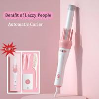 ราคา ที่ม้วนผมขี้เกียจเครื่องดัดผมอัตโนมัติสีชมพูชุด28มม พร้อมคลิปปล่อยผมเครื่องม้วนผมมหัศจรรย์สำหรับผมหยิกสไตล์เกาหลี (20517173080)