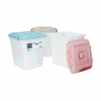 ราคา M KITCHEN กล่องใส่ข้าวสาร ถังข้าวสาร กล่องข้าวสาร ถังเก็บข้าวสาร กล่องเก็บข้าวสาร Keyway AE 10 15 B2 (21805447128)