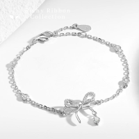 ราคา MNL สร้อยเพชร Richy Ribbon จี้โบ จี้เพชร สร้อยคอเงินแท้ สร้อยคอแฟชั่น สร้อยเงินแท้ สร้อยคอเพชร สร้อยเกาหลี เครื่องประดับเกาหลี (21564718215)