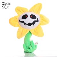 ราคา 1ชิ้นUndertaleตุ๊กตาผ้ากำมะหยี่ของเล่นกำมะหยี่ดอกทานตะวันFrisk Chara Lancer Temmie Undyneผีดิบยัดไส้ของเล่นวันเกิดของขวัญเด็ก (3887826511)