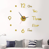 ราคา นาฬิกา นาฬิกาติดผนัง 14นิ้ว นาฬิกาDIY DIY นาฬิกาเสียงเงียบ นาฬิกาติดผนัง3D นาฬิกาแต่งห้อง (19437673079)