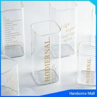 ราคา H S สกินตัวหนังสือ แก้วกาแฟ Good MORNING ดีไซน์เลิศ แก้วทนร้อน Breakfast glass (11948682140)