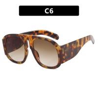 ราคา Bros Woo Western New Oversized Sunglasses Women Square Frame Vintage Punk Contrast Sunglasses (19929948915)