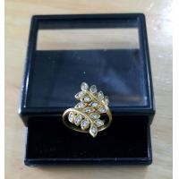 ราคา แหวนทองเหลือง แหวนทองเหลืองใบมะกอก แหวนพลอยนพเก้าใบมะกอก BR 26 (16652076058)