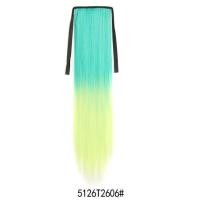 ราคา คลิปผมหางม้าสังเคราะห์ยาวตรงแบบดัดในผมไล่เฉดสีวิกผมสีแดงสีชมพูสีดำสำหรับผู้หญิง (12522061972)