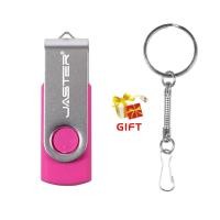 ราคา คลิปเงิน JASTER USB แฟลชไดรฟ์หน่วยความจำหมุนได้128GB ความจุ64GB ไดร์ฟปากกาสีสันสดใส32GB แท่งพวงกุญแจ USB ฟรี16GB โลโก้ที่กำหนดเองฟรี U Disk 8GB แฟลชไดร์ฟของขวัญสุดสร้างสรรค์4GB (21125797570)