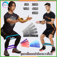 ราคา TPE ยางยืดชุด 5เส้น ยาง ยืด ออกกําลังกาย ยางออกกำลังกายขา ยางยืดวงแหวน ชุด 5เส้น เชือกออกกําลังกาย สายยืดออกกําลังกายแขน พร้อมส่ง (21788913586)