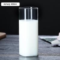 ราคา แก้วน้ำทรงสี่เหลี่ยม สำหรับใส่เครื่อมดื่ม สไตล์นอร์ดิก (21313890265)
