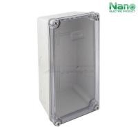 ราคา NANO 203CW กล่องพลาสติกกันน้ำฝาใส ขนาด 5x10x3 5 127 10x254x91 mm NANO Electric (1356276858)