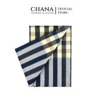 ราคา Chanathai ผ้าขาวม้าผ้าฝ้าย100 เย็บริมแล้ว ขนาด 90x200ซม โทนสีน้ำเงิน (20472081724)