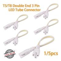 ราคา คลังสินค้าพร้อม สาย T5เชื่อมต่อหลอด LED T8 20ซม 30ซม 50ซม 100ซม คอนเนคเตอร์โคมไฟฟลูออเรสเซนต์ปลั๊กตัวเมียปลายคู่3ขาจำนวน5ชิ้น (19797221373)