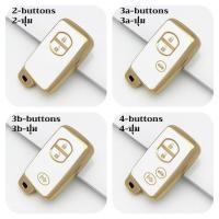 ราคา กล่องกุญแจรีโมทโตโยต้า ฝาครอบกุญแจ camry landcruiser rav4 prado อุปกรณ์เสริมของโตโยต้า พวงกุญแจโตโยต้า (21008798794)