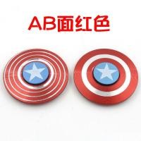ราคา อลูมิเนียมอัลลอยด์กัปตันอเมริกา Fidget Spinner โลหะ Iron Man Finger Spinner Decompression ของเล่น (21067010156)